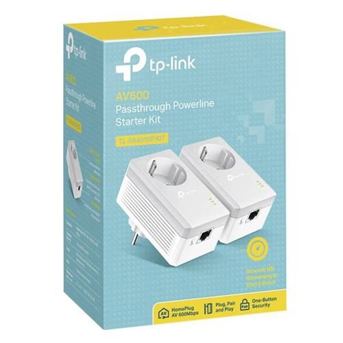 TP-LINK Powerline Adapter 600 Mbps 